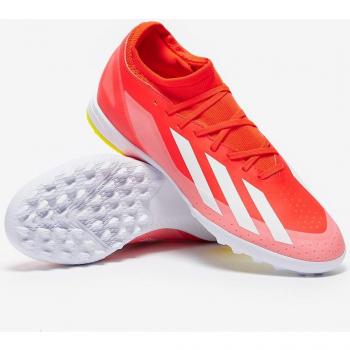 Uomini Calcio Adidas CrazyFast League TF Rosso Scarpe 45 1/3