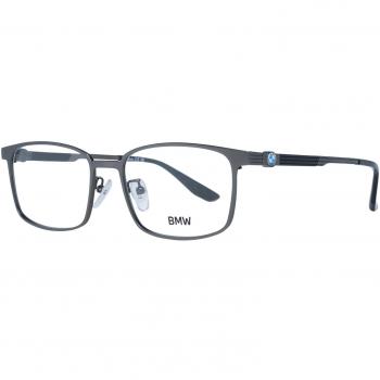 BMW Men's Gunmetal Rectangle Eyewear