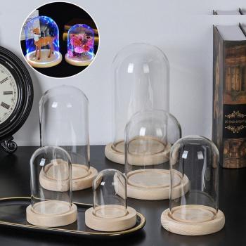 Couvercle Acrylique Anti-Poussière pour Boîtes à Fleurs