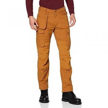 Pantalon Carhartt Steel Multi Pockets, Marron, W36/L32 pour Homme
