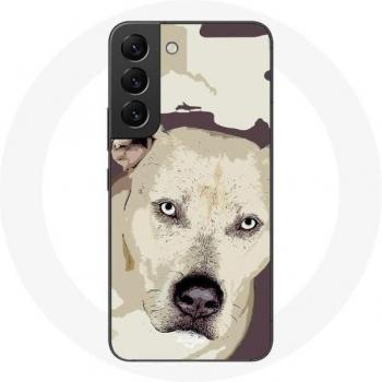 Samsung Galaxy S22 Case met afbeelding van Pitbull Hond