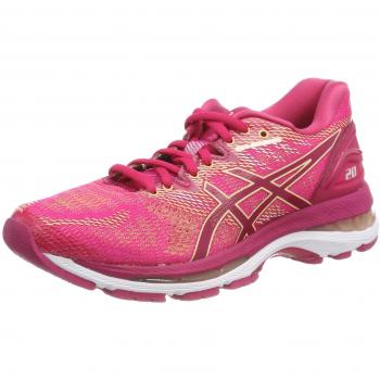 ASICS Women’s Gel‑Nimbus 20 (Rosa Bright Rose + Apricot Ice) Running Shoes