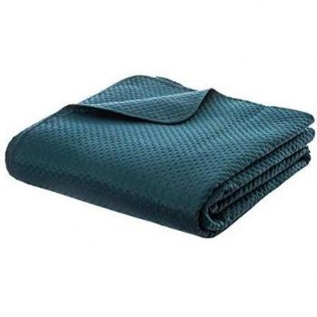 Dessus de lit Dolce Bleu Canard