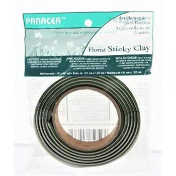 4 Green Floral Adhesive Putty