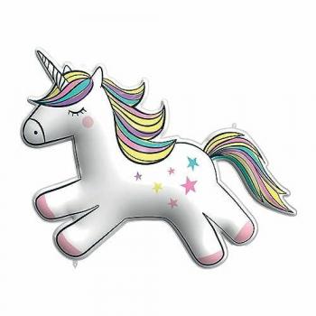 Einstein‑Einhorn-Folienballon 96 cm – Magni
