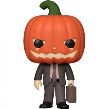 DWIGHT SCHRUTE AVEC CITROUILLE