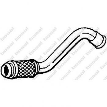 BOSAL 713-075 Uitlaatpijp voor CITROËN C4