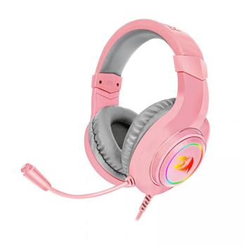 Redragon Hylas H260 Auriculares con Micrófono Rosa