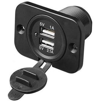 ProPlus toma de corriente USB doble