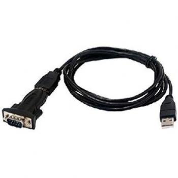 Convertisseur USB 2.0 série avec port DB09 mâle + rallonge de 1,80m