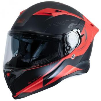 Casco Integrale Origine Force Techno Nero-Rosso Opaco