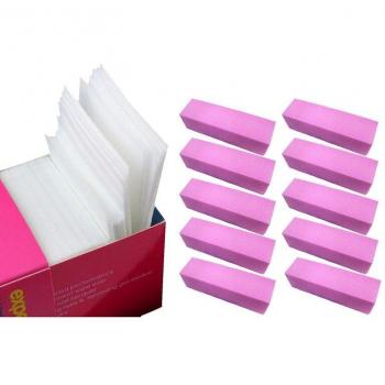Feuilles de Coton pour Vernis à Ongles