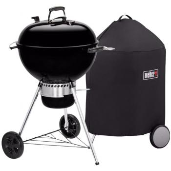 Weber Master Touch GBS E-5750 57 cm Schwarz mit Abdeckung