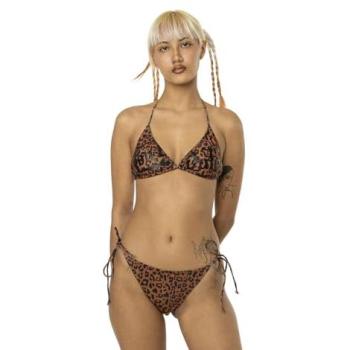 Set bain deux pièces femme Von Dutch leopards multicolore