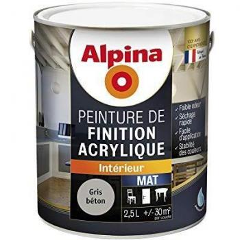 Peinture Acrylique Alpina 2,5L Mat