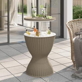 in-1 Outdoor Ice Cooler Table