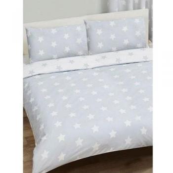 Set copripiumino Bedding & Beyond Stars grigio/bianco