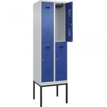 Vestiaire Évolo Plus à Double Étagère