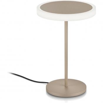 Tilda Sand Metallic Motion‑Activated Table Lamp