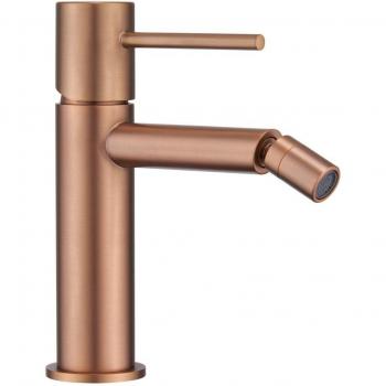 Grifo de bidé Monza oro rosa cepillado IMEX