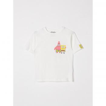 T-shirt Avorio con SpongeBob di Stella McCartney Taglia 14+