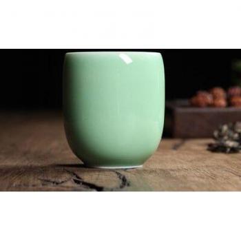 Longquan Celadon Porcelain Kung Fu Tea Bowl with Saucer 155ml