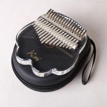 KiMi 17‑Schlüssel‑Mbira – Acryl‑Klavier mit integrierter Stimmungstaste