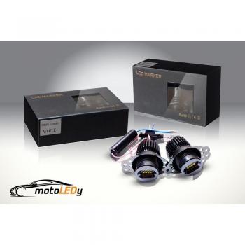 BMW 80W LED Ring Light Pair – 12V Off‑Road Compatible