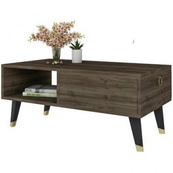 Skye Decor V1332 Couchtisch – Melaminbeschichtet, Partikeltisch (42,4 × 45 × 90 cm)