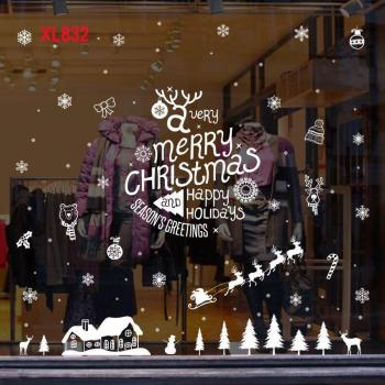 Weihnachtszauber Schneeflocken Sticker