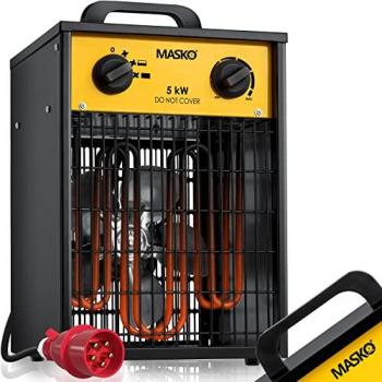 Masko® Appareil de Chauffage de Chantier