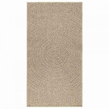 Beige Jute Look Rug