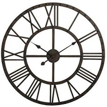 Horloge Murale AUBRY GASPARD Métal 70 cm