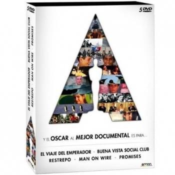 Pack 5 Documentales Oscar: Man On Wire + El Viaje Del Emperador + Promises + Restrepo + Buena Vista Social Club [DVD]