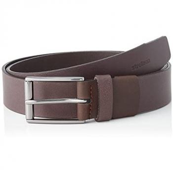 Strellson Heritage Brown Leather Belt, 95 cm