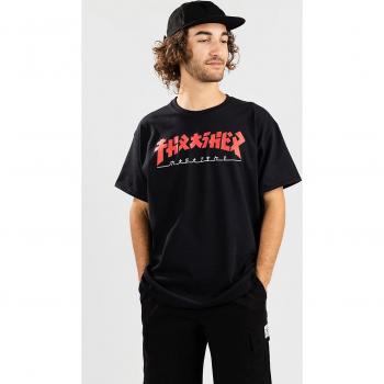 Tee Negro Thrasher con Godzilla