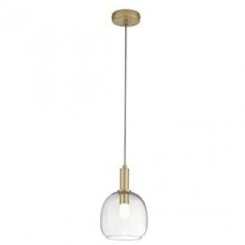Sospensione Brandy con diffusore singolo in vetro soffiato