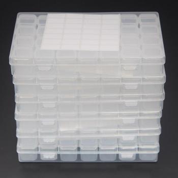 Mosaic Accessories Storage Box with 28/56/112 Grids for Nail Art