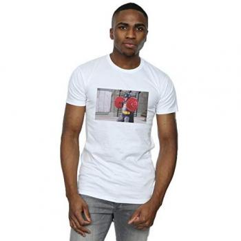 Batman TV Series Bat Gains Men's White T‑Shirt