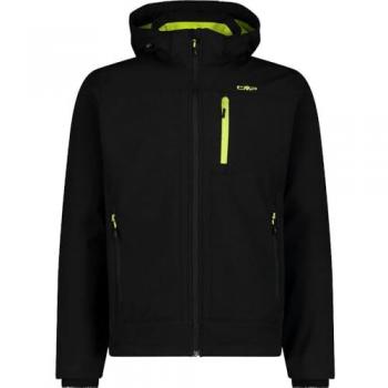 Giacca Windstopper CMP Uomo Nero/Acido Taglia 48