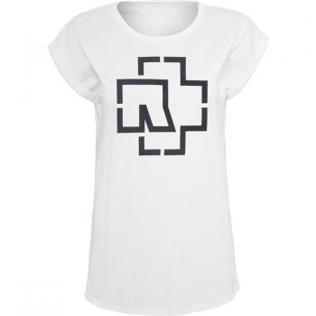 T-Shirt Rammstein Logo Bianca Donna L