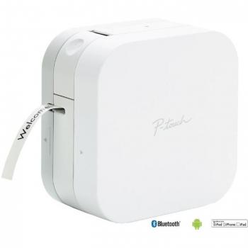 Brother P‑Touch Cube PT‑P300BT – Imprimante d’étiquettes thermique 1,2 cm 180 dpi Bluetooth 2.1 avec outil de coupe