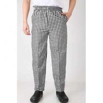 Men's Elastic Waist Chef Trousers