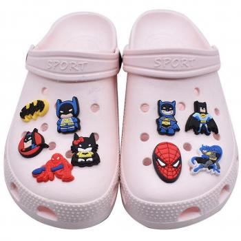 Décoration Chaussures Super-Héros : Charms Spider-Man et Batman (BestDaily)