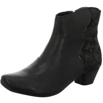 Think! Aida Business Schuh – Schnürstiefelette mit Trichter Absatz, 36