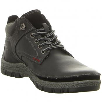 LONGO Black Leather Boots für Herren – 1005405, Lager: 200068