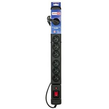ActiveJet 9-Outlet Combo Power Strip 1.5M