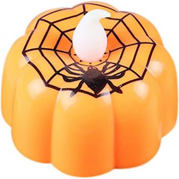 Battery-Operated Flickering LED Pumpkin Light