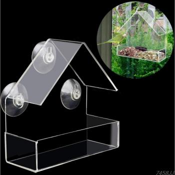 Clear Window Bird Feeder