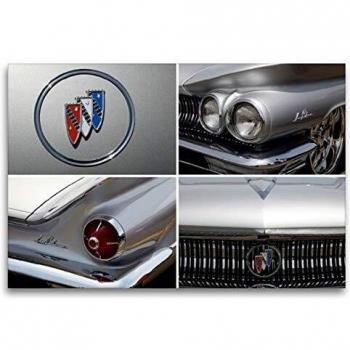 Vlies Leinwand 120 × 80 cm – Buick LeSabre 1960 aus den USA